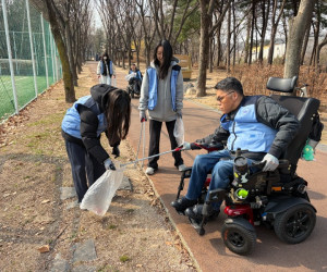 ESG 경영 실천 사업 '쓰담걷기'
