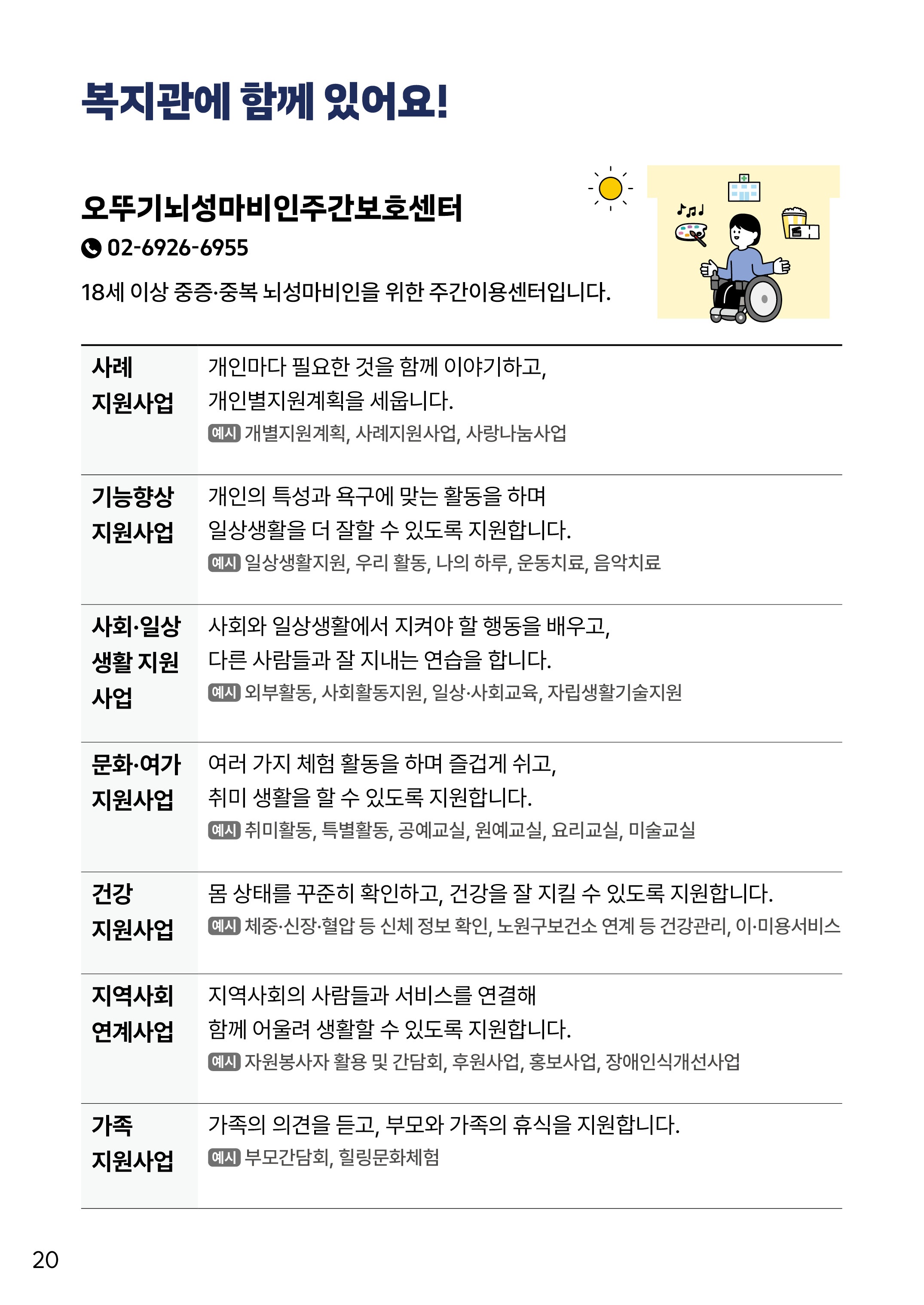 쉬운 사업안내 20page